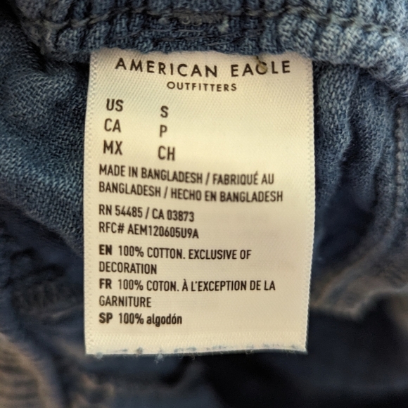 American Eagleâ•‘Cotton Summer Caprisâ•‘Size S - Picture 4 of 5